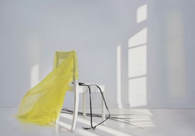 „Zimmer mit Gelb I“ 2015, Öl auf Leinwand, 130 x 200