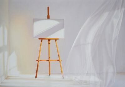 Studio with Empty Easel, 2025, 130x200