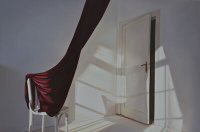 Door with Red, 2013, 130x200