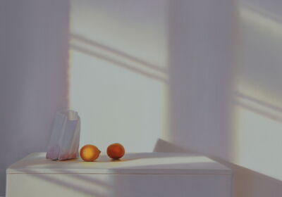 Papierbeutel mit zwei Zitronen, 2025, 60x80