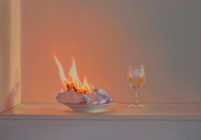 Abend in Sellin VIII, 2024, 60x80