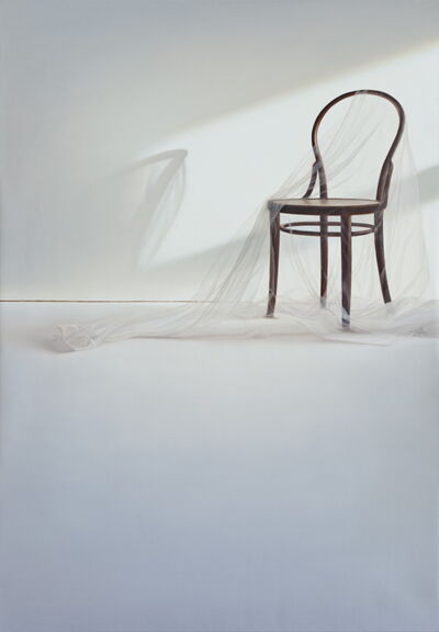 Chair with Tulle 2, 2011, 200x130