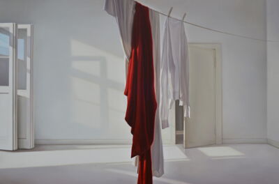 Schoeneberg with Red, 2014, 180x270