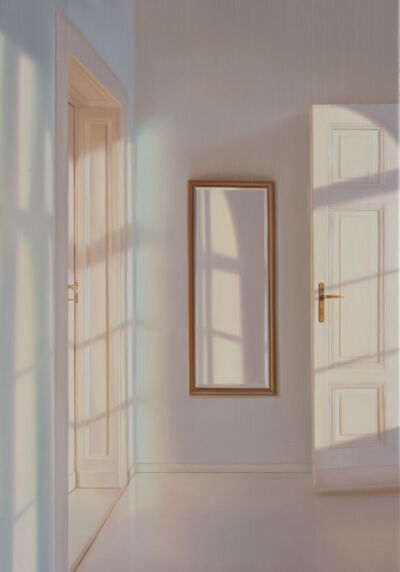 Two Doors with Mirror, 2020, 200x130