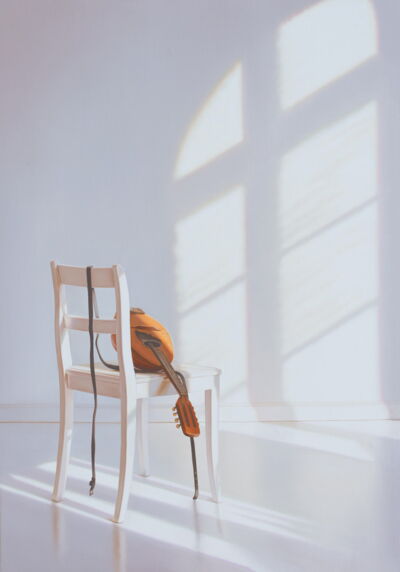 Chair with Lute, 2020, 160x110